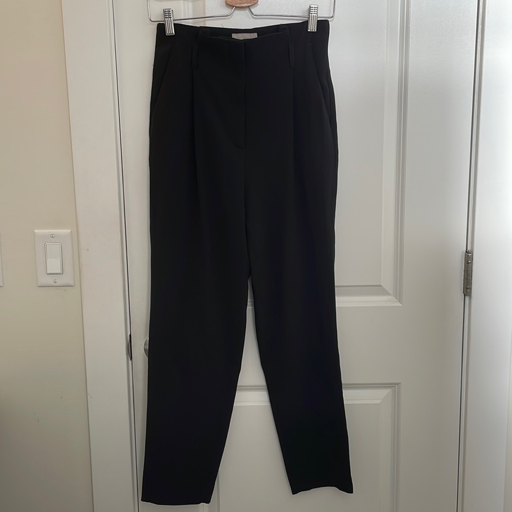 H&M High Waisted Dress Pants BLACK Size 2 - Excellent Condition.